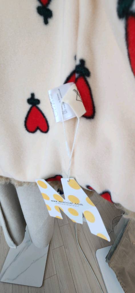 새상품 여아퍼베스트+울혼방퍼안감코트 150--7