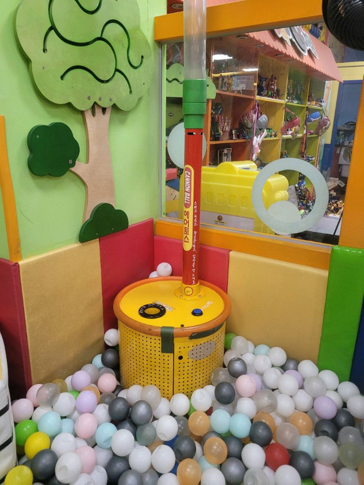 키즈카페용볼대포분수등팝니다--0