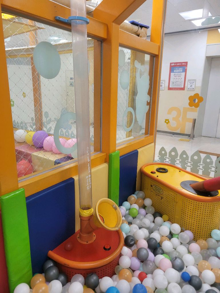 키즈카페용볼대포분수등팝니다--4