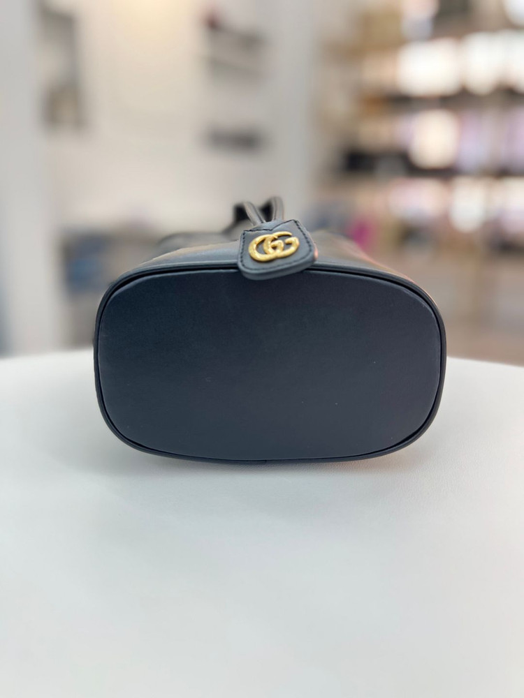 [럭스올 울산점]구찌 마틀라세 퀼팅 버킷백 블랙 728231 이미지