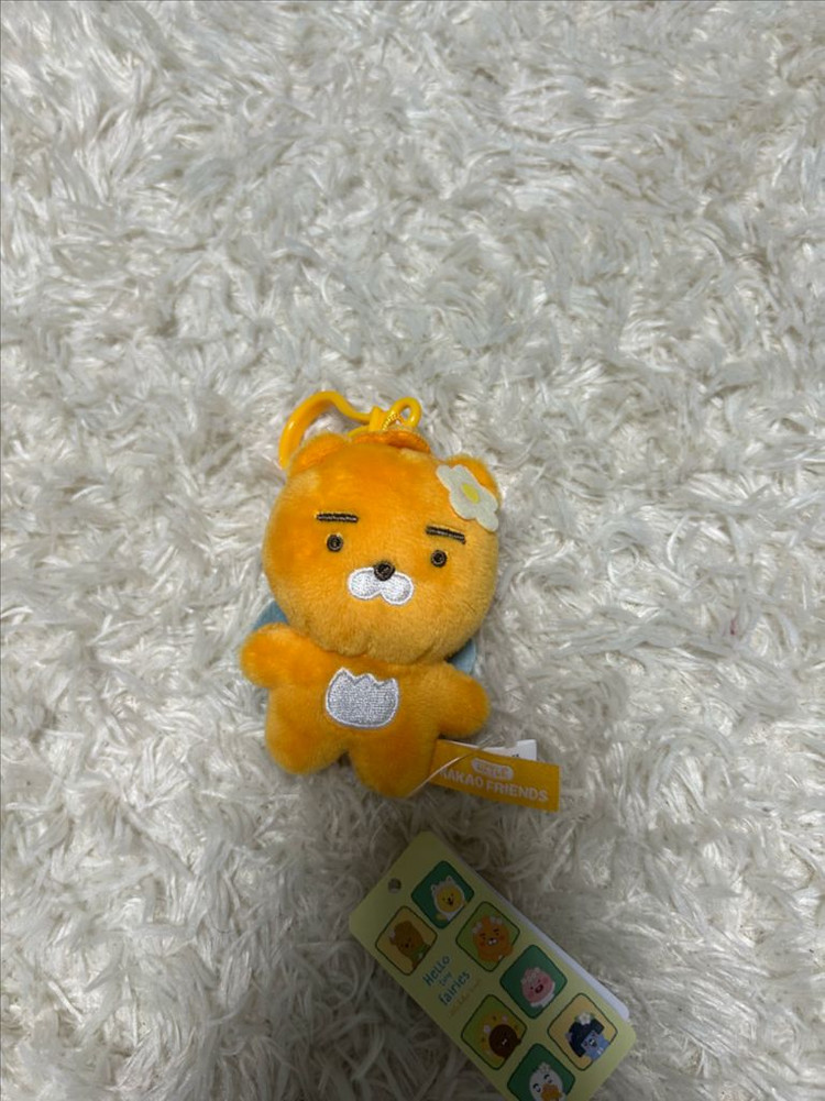 (새상품)카카오프렌즈 라이언 인형키링--0
