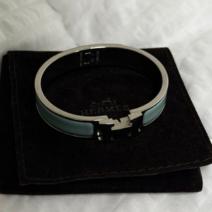 에르메스 팔찌 클릭아슈 은장 PM 티파니색상