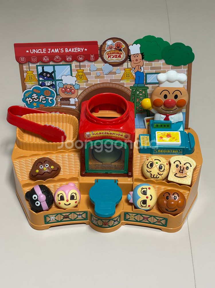 호빵맨 빵가게 빵공장 장난감--0