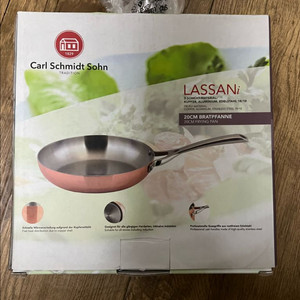 독일 칼 슈미트 Lassani 구리(copper) 프라이팬 & 버터워머(소스펜) 두개한셋트