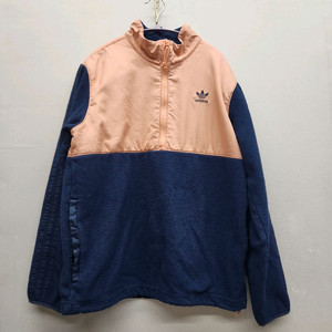 아디다스 로고 후리스/아노락 스트링 반집업 M(L) 남여공용