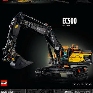 레고 테크닉 42215 볼보 EC500 하이브리드 굴착기