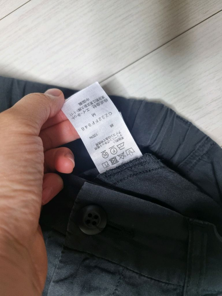 일본 즈카(zucca)남성밴딩면바지(코튼웨저팬츠M)--3