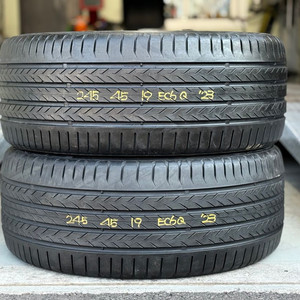 2454519 콘티넨탈타이어 EC6Q 중고타이어 245 45 19 콘티넨탈 ㅡ 남양주 구리 하남