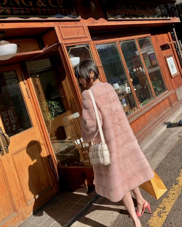 비탐로브 밍크 퍼 코트 이미지