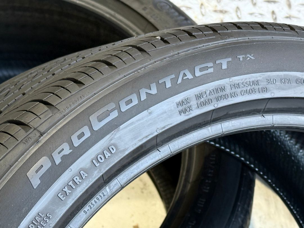 3153521 콘티넨탈타이어 프로컨텍TX 중고타이어 315 35 21 콘티넨탈 ㅡ 남양주 강남 송파 구리--2