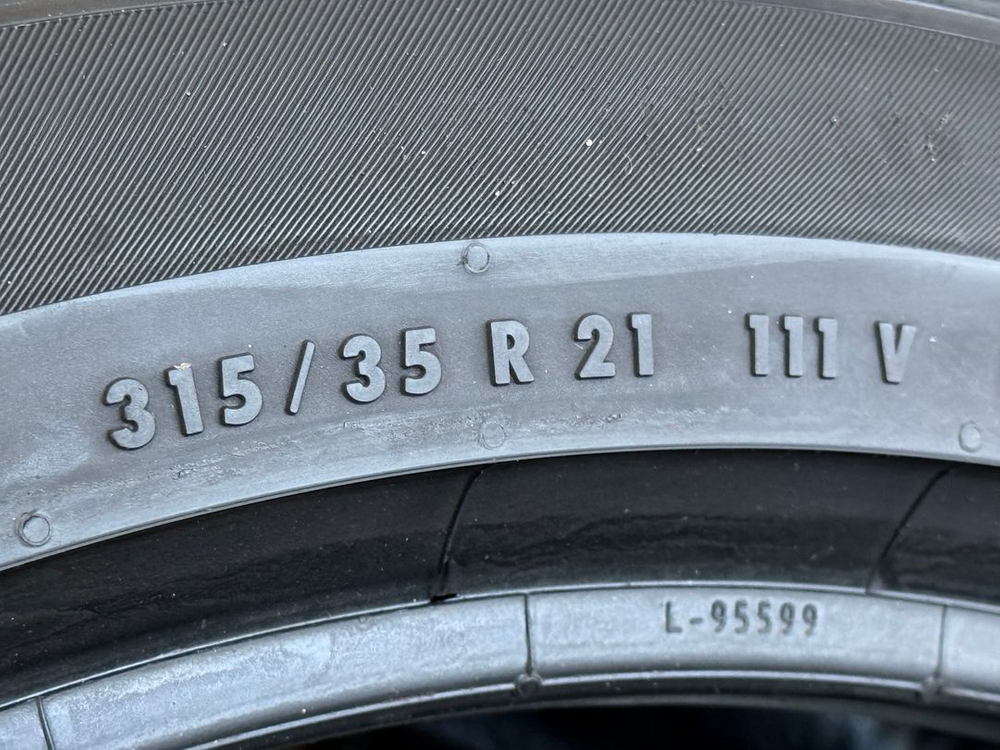 3153521 콘티넨탈타이어 프로컨텍TX 중고타이어 315 35 21 콘티넨탈 ㅡ 남양주 강남 송파 구리--3