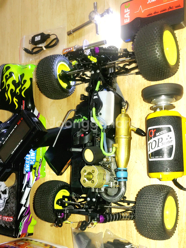 *각종교신가능*니트로4WD엔진RC카(1/10튜닝UP버전)RT4-GP알씨카풀셋~바람에언덕에서--1