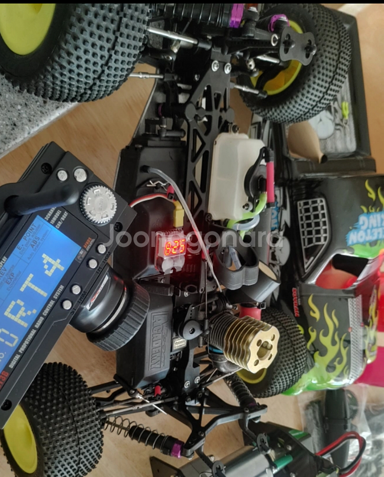 *각종교신가능*니트로4WD엔진RC카(1/10튜닝UP버전)RT4-GP알씨카풀셋~바람에언덕에서--2