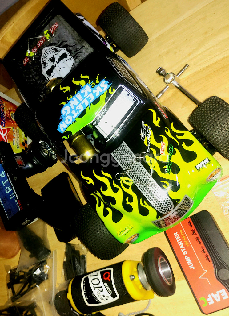 *각종교신가능*니트로4WD엔진RC카(1/10튜닝UP버전)RT4-GP알씨카풀셋~바람에언덕에서--4