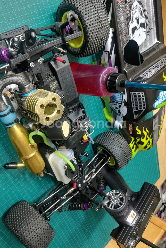 *각종교신가능*니트로4WD엔진RC카(1/10튜닝UP버전)RT4-GP알씨카풀셋~바람에언덕에서--7