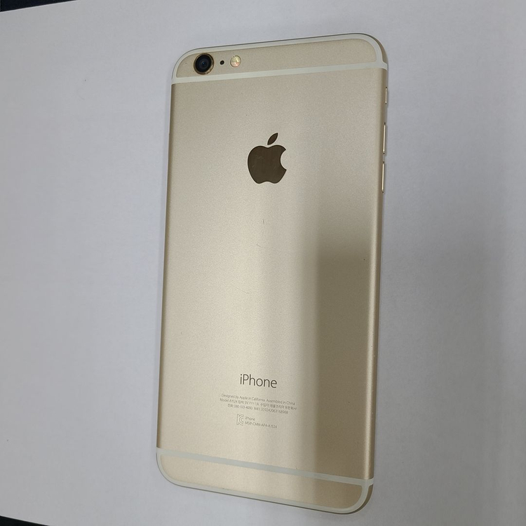 아이폰 6플러스 골드 64G S급 빈티지폰 배터리100% 210004--0