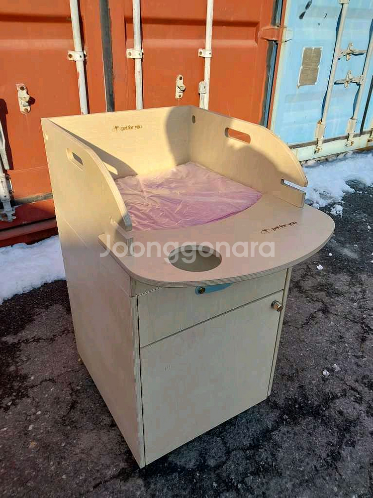 국내에서 자작나무로 제작한 강아지체어 팝니다--3