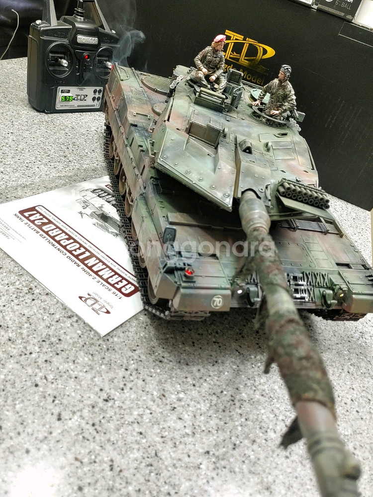 *각종교신가능*대형1/16정밀도색RC카탱크프라모델NEW레오파드2A7알씨카풀셋~바람에언덕에서--8