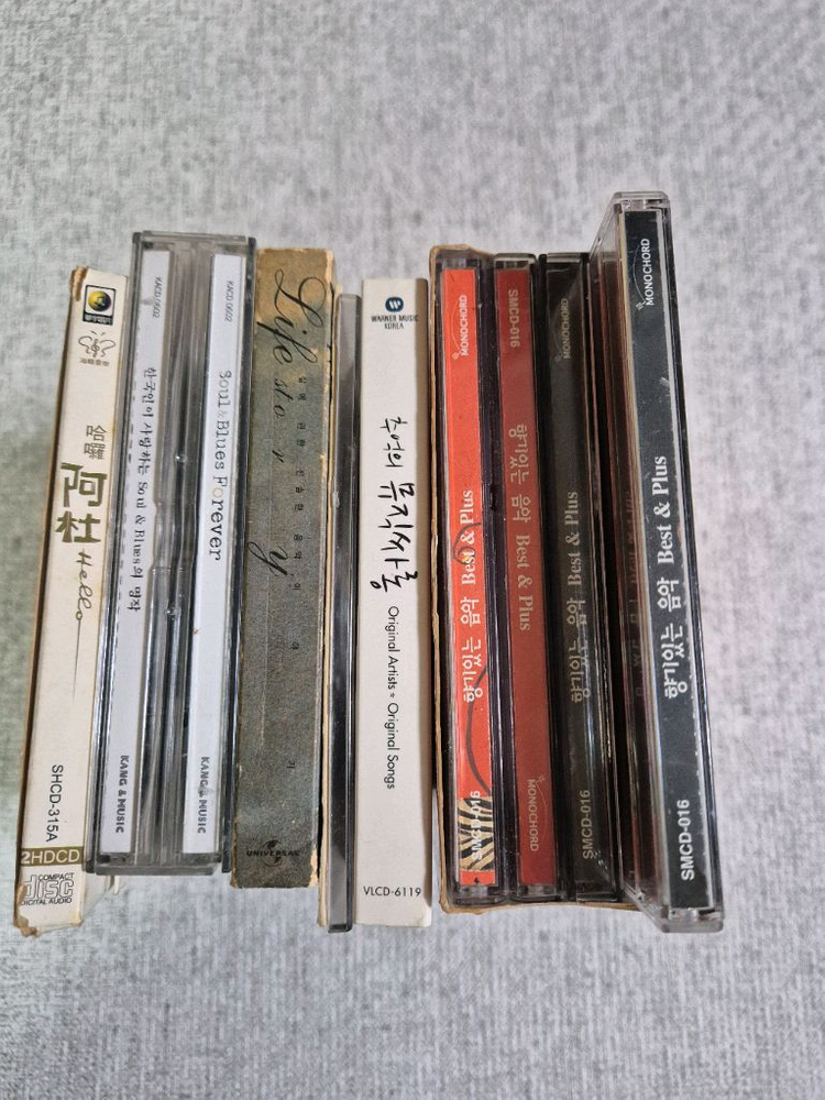 감성 컴필 CD 5종 일괄 (총 12CD) 재즈·소울·블루스·힐링 음악 모음 이미지