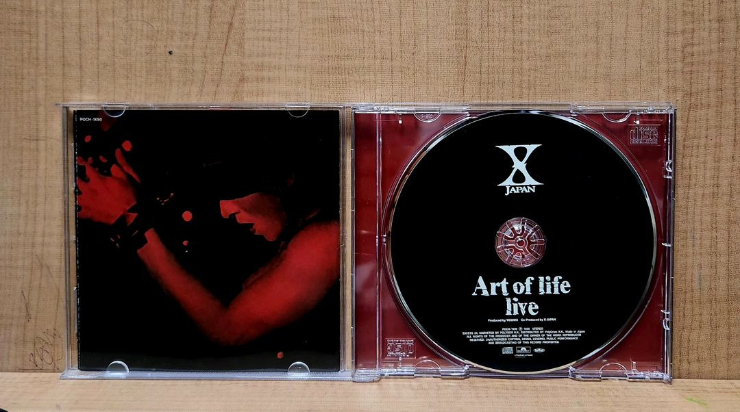 X Japan Art of Life Live CD--1