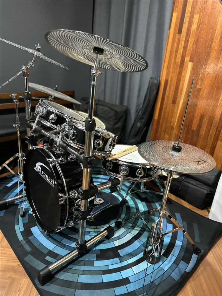 [드럼] Asanasi 버스킹 드럼 5기통 풀세트(심벌포함) 신품급 팝니다.--0