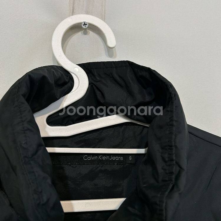 켈빈클라인 진스 여성 덕다운 패딩 S 네이비--3