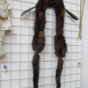 천연밍크 목도리