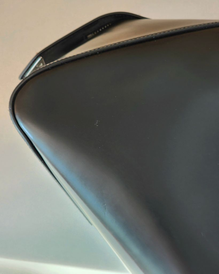 프라다 브러쉬드 슈퍼노바 핸드백 미디움--6