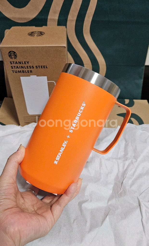 새상품S급]스타벅스 2026 새해기념 SS 와일드테일 스탠리 캠프 텀블러 710ml--1