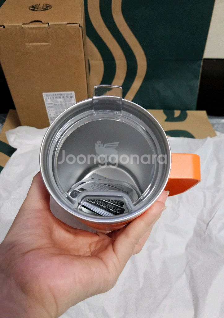 새상품S급]스타벅스 2026 새해기념 SS 와일드테일 스탠리 캠프 텀블러 710ml--5