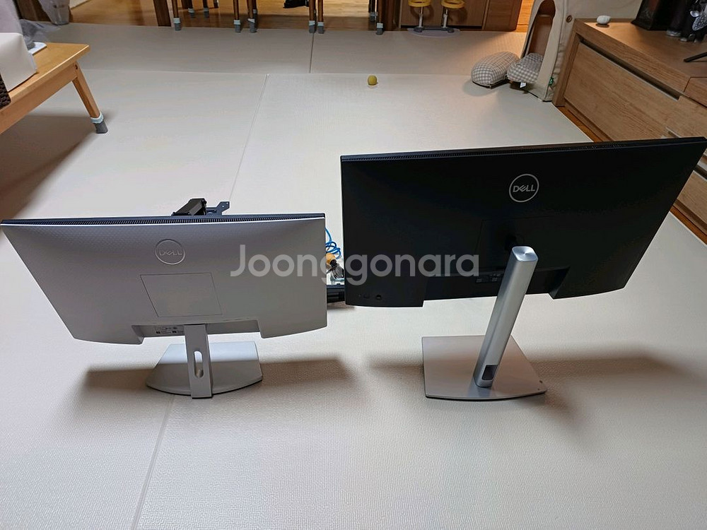 27+24인치 듀얼 모니터세트 팝니다--1