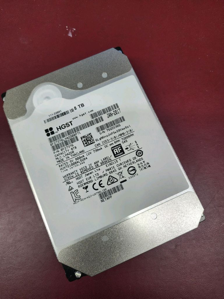 히타치 HGST 8TB SAS 하드디스크--0