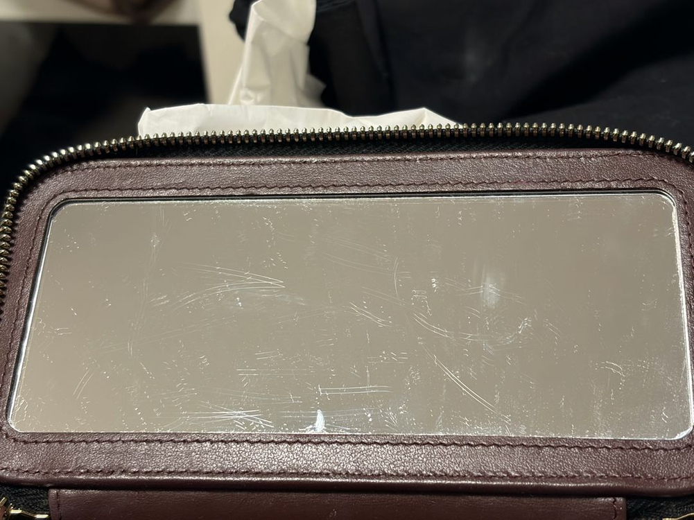 샤넬 클래식 베니티 캐비어 블랙 금장(내장칩) 이미지