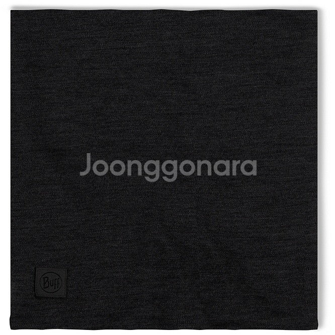 BUFF 버프 메리노 헤비웨이트 넥워머 솔리드 블랙--1