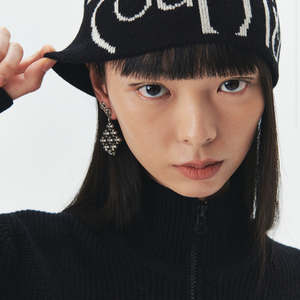 마지막가격) 네이비카운티 비니 러닝모자 숏비니 울비니