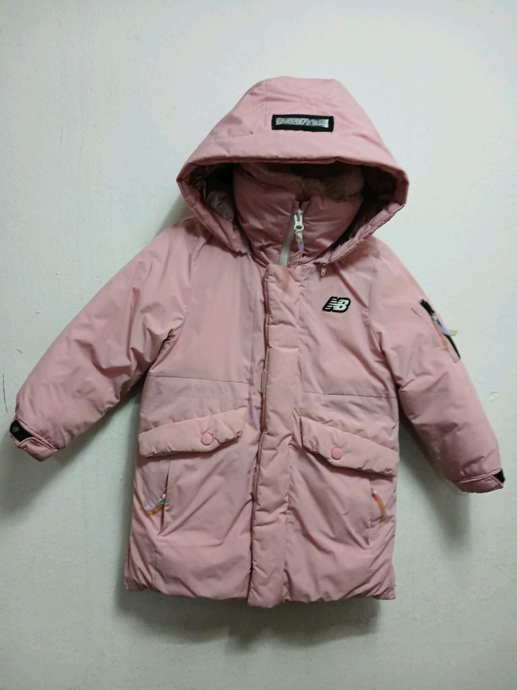 뉴발란스 키즈 패딩 구스다운점퍼 사이즈 100 이미지