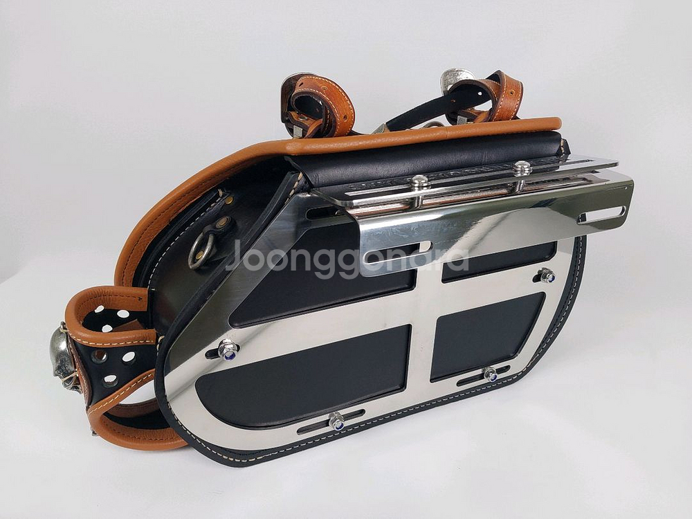 할리나 아메리칸용 통가죽 새들백 새제품--8