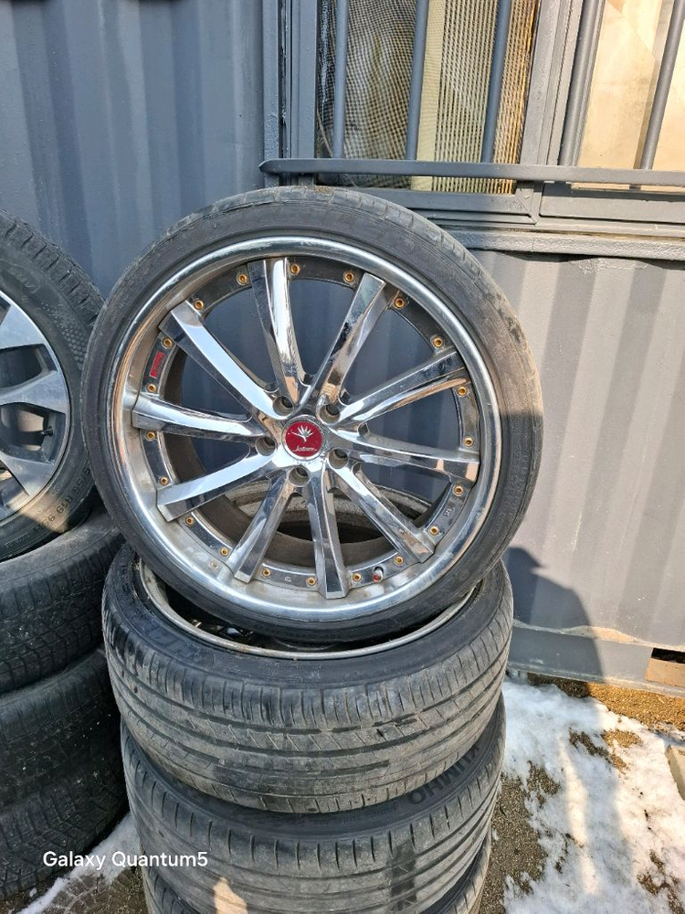 비슈누 워크 크란제 20인치 정품 휠 한대분 팝니다 중고--4