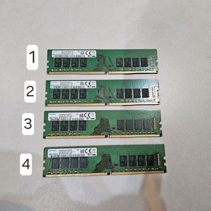 PC용 삼성램 DDR4 16GB 2400 1개당 가격