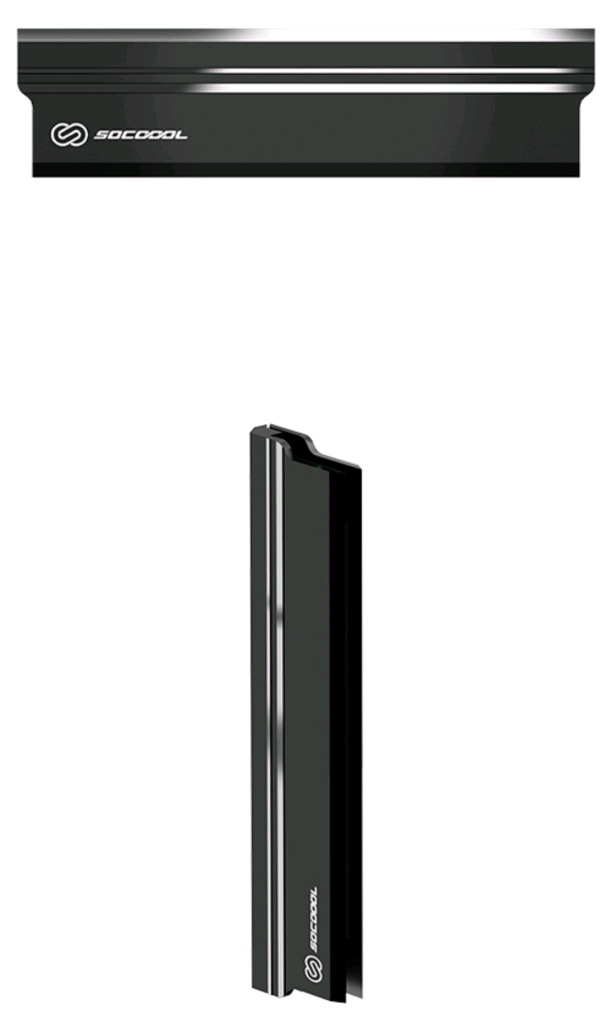 3RSYS Socoool B7 메모리 방열판 (블랙) 램쿨러--1
