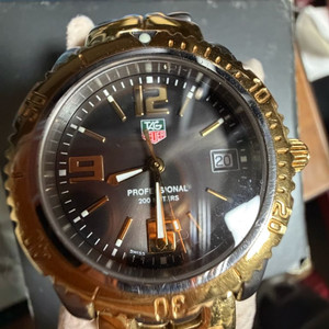 태그호이어 링크 18k콤비 회색판