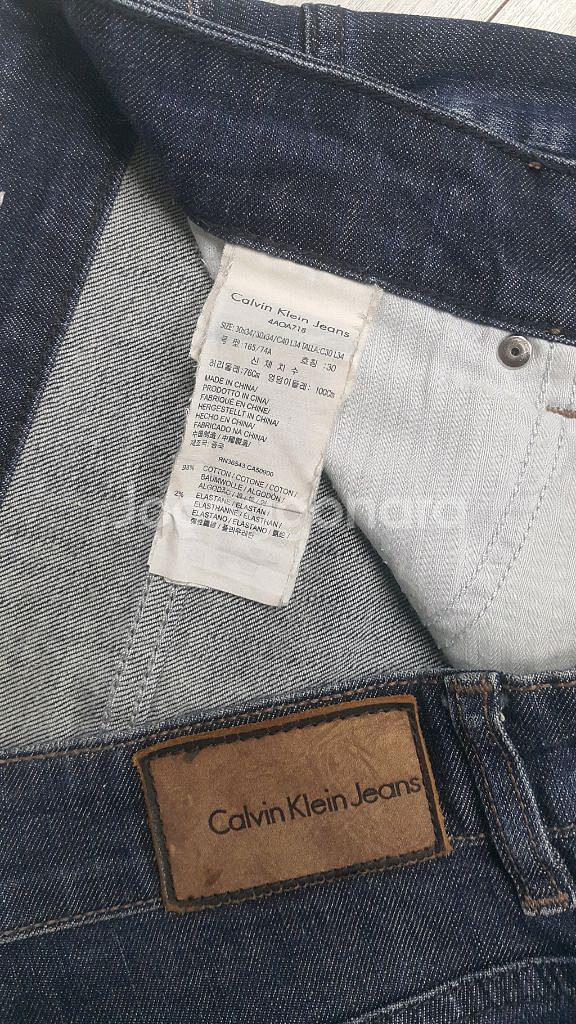 CK 캘빈클라인(사방스판) 수입대님 30~31인치(No.792)드라이완료!--5