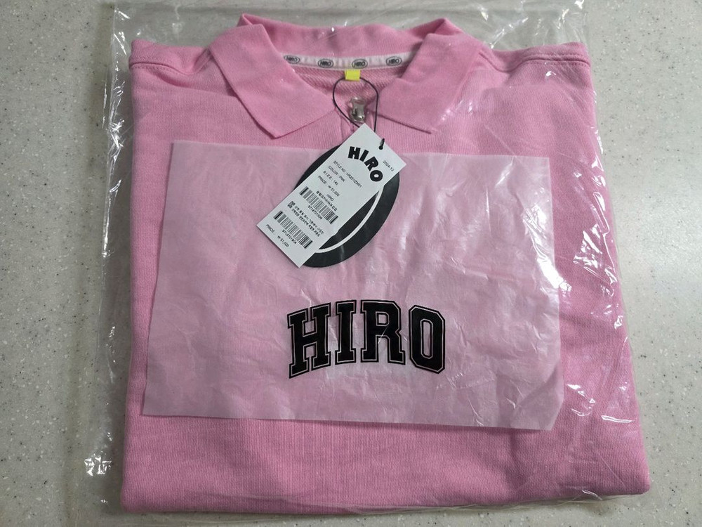 히로 블랭크 카라 하프 집업 140--0