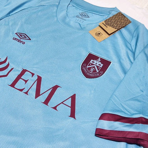 (새상품/3XL)번리 어웨이 축구 유니폼 엄브로 반팔 티셔츠 프리미어리그 EPL