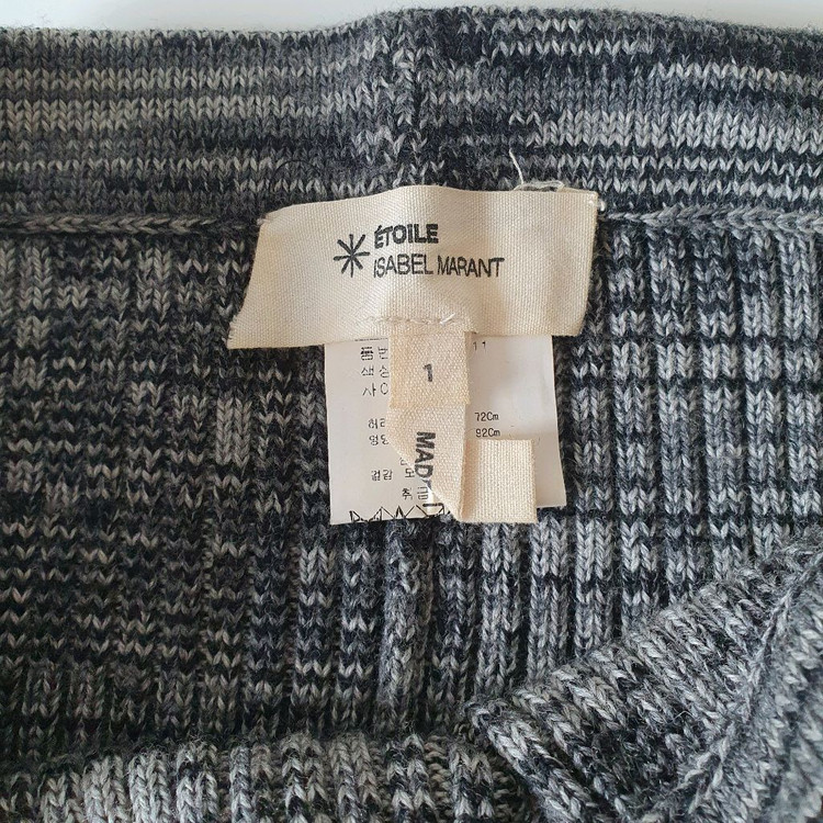 이자벨마랑 울 니트 레깅스 팬츠--1