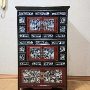 자개애기삼층장