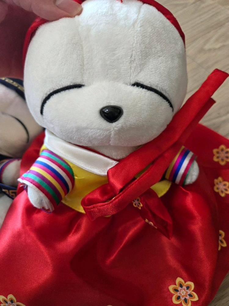 마시마로 한복 인형 2개 팝니다.(정품) 이미지