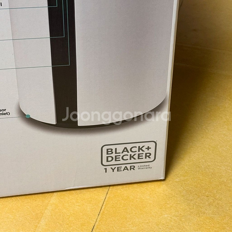 블랙앤데커 초음파 가습기 3.5L BXEH1230-A 미개봉 새상품 판매합니다.--5