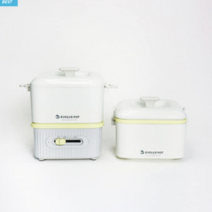 이볼루션 멀티쿠커 미니 이볼브팟 전기 냄비 포트 미개봉 새상품 판매합니다.