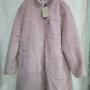 Nnf 후리스 롱점퍼 미사용품